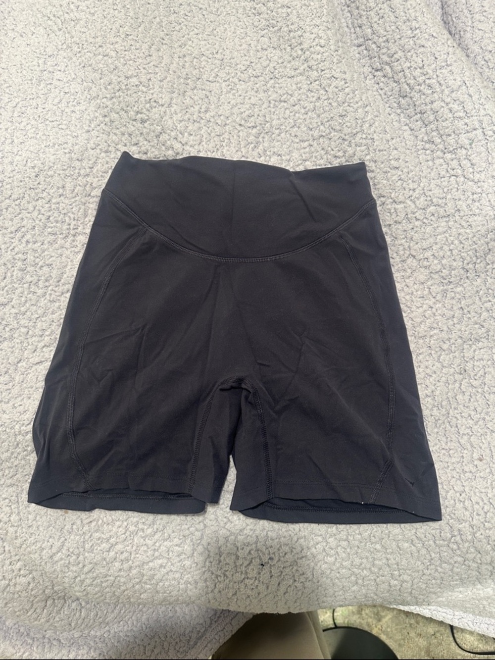 Gymshark Blue High-Waist Bike Shorts